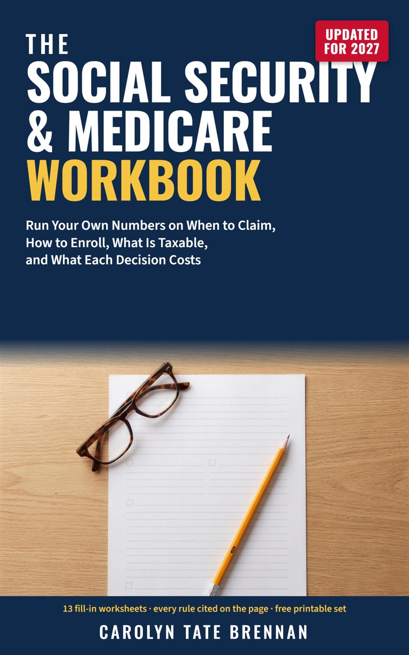 Cover of The Social Security & Medicare Workbook by Carolyn Tate Brennan
